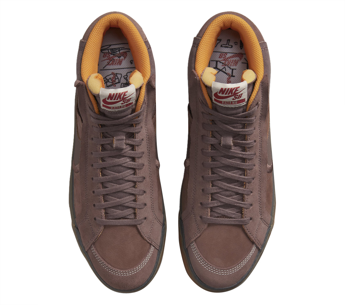 Nike SB Blazer Mid Brown Gum DV5468-200