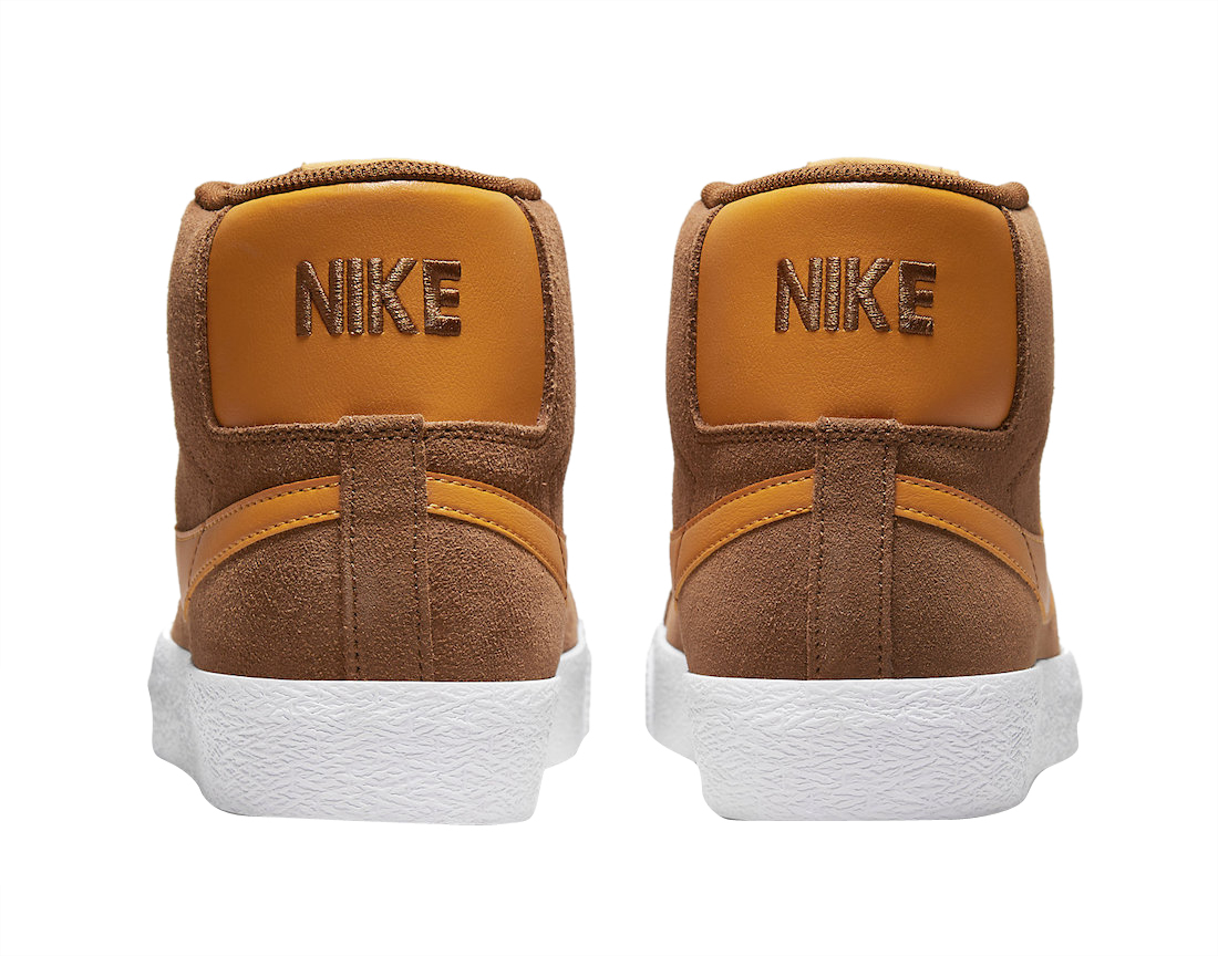 Nike SB Blazer Mid Brown Orange