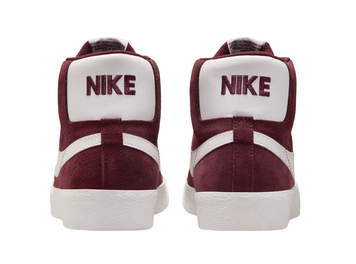 Nike SB Blazer Mid Burgundy Crush - Jul 2024 - FD0731-600 - KicksOnFire.com