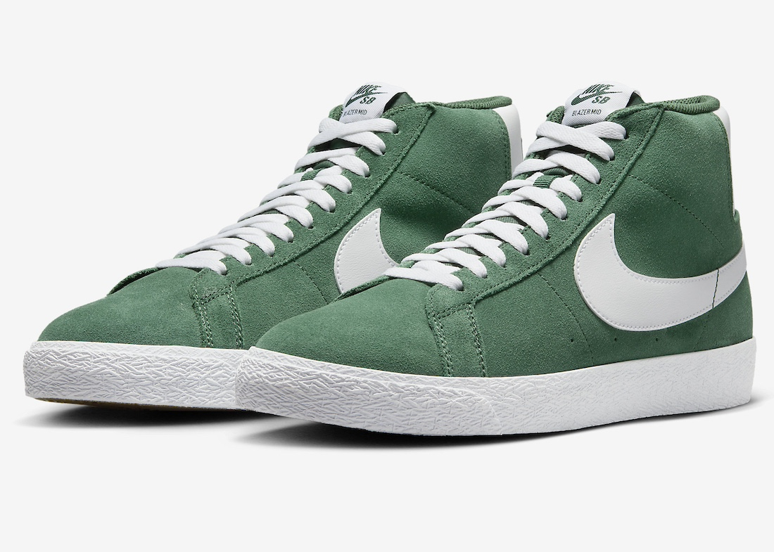 nike blazer lows green