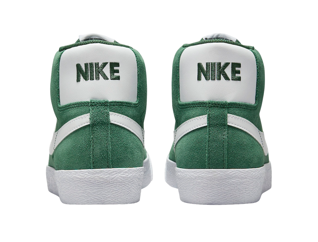 Nike SB Blazer Mid Green Suede