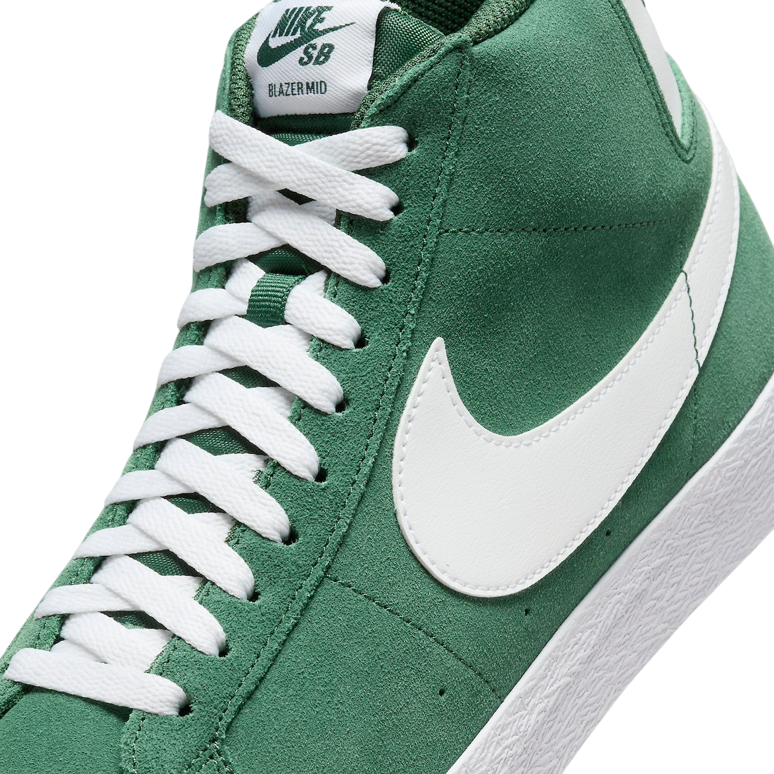 Nike SB Blazer Mid Green Suede FD0731-300