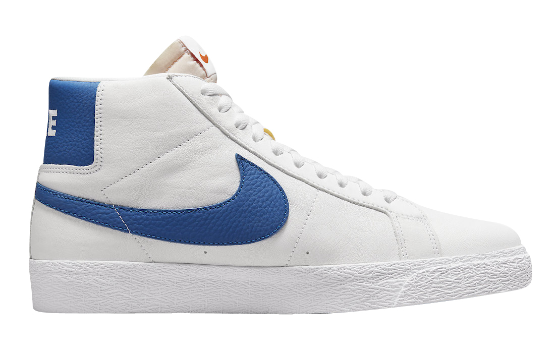 Nike SB Blazer Mid ISO White Blue