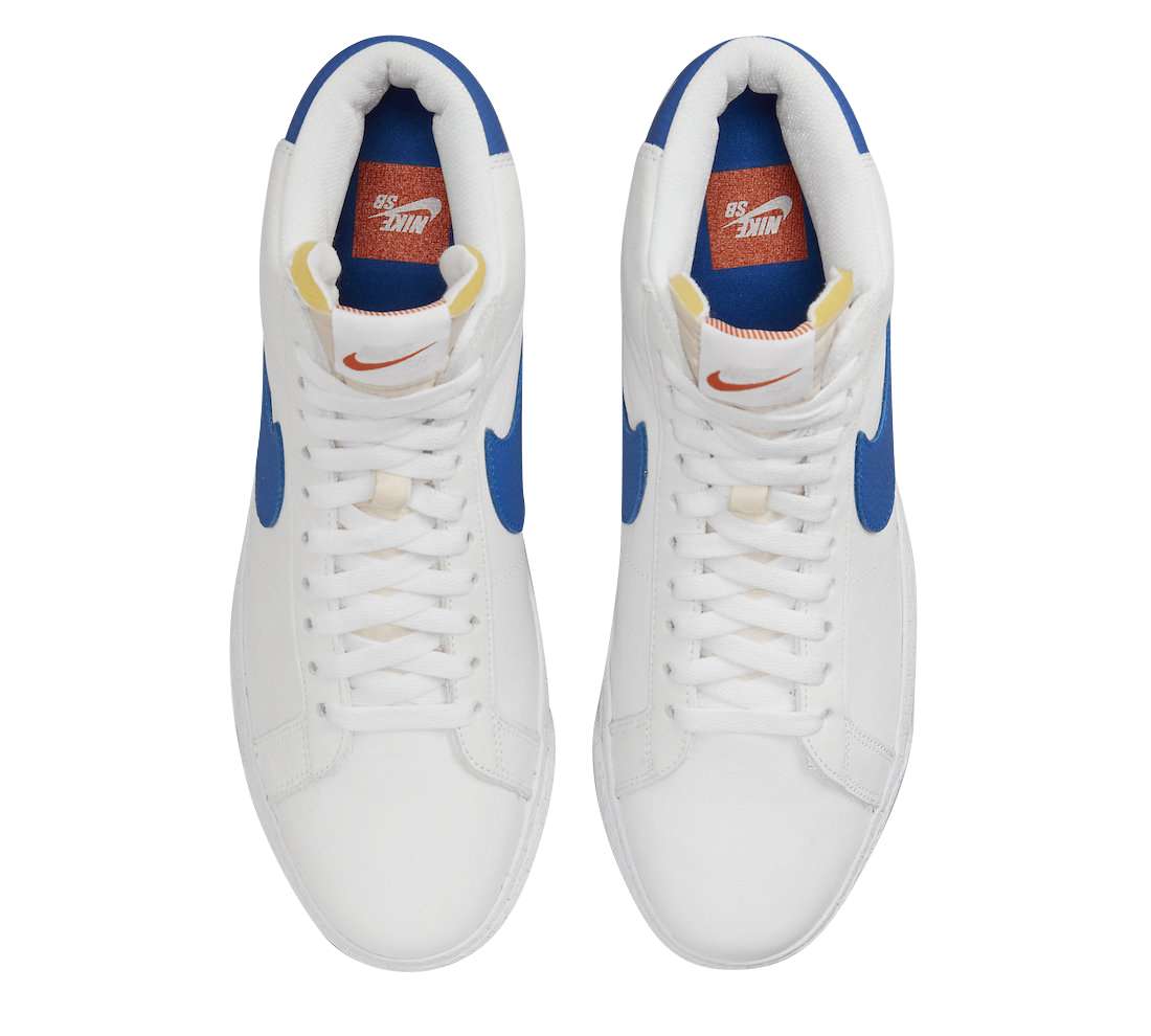 Nike SB Blazer Mid ISO White Blue