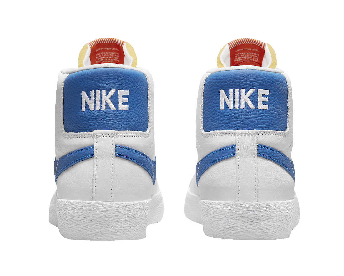 Nike SB Blazer Mid ISO White Blue