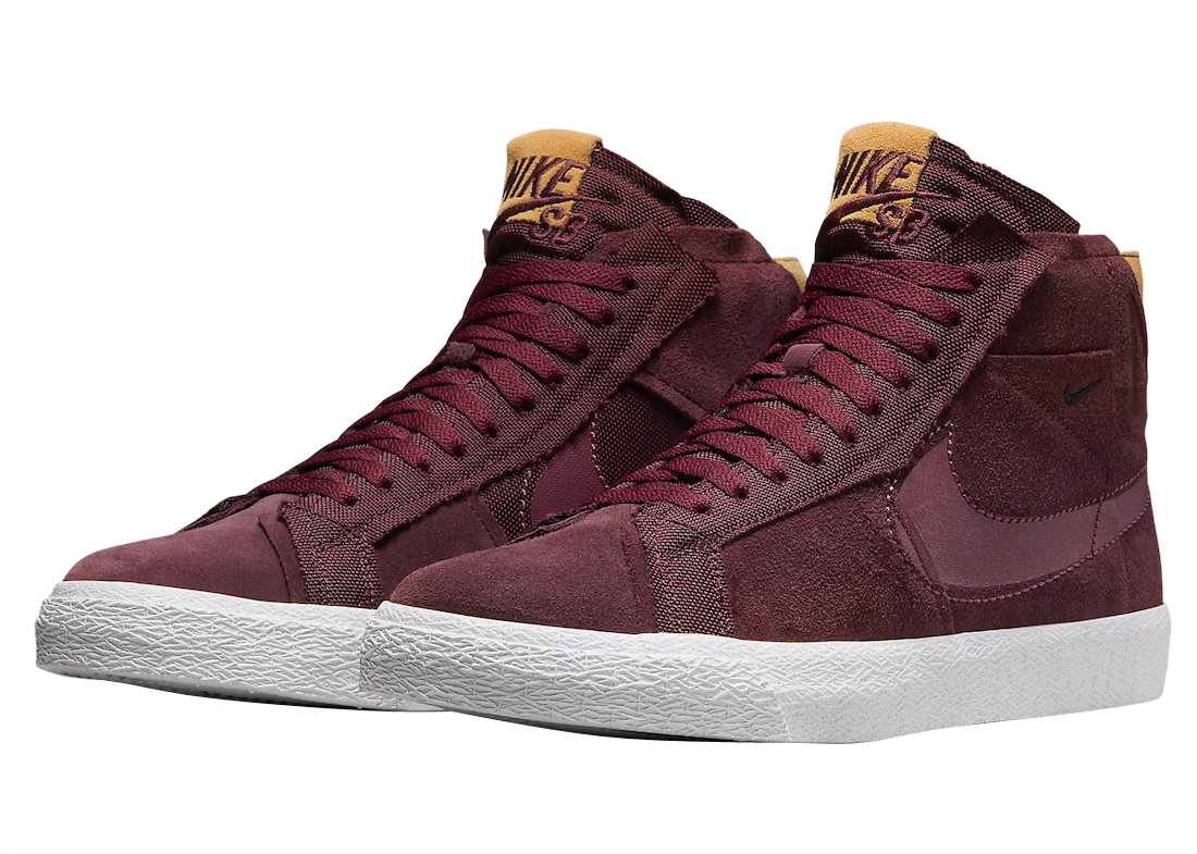 Nike SB Blazer Mid Night Maroon