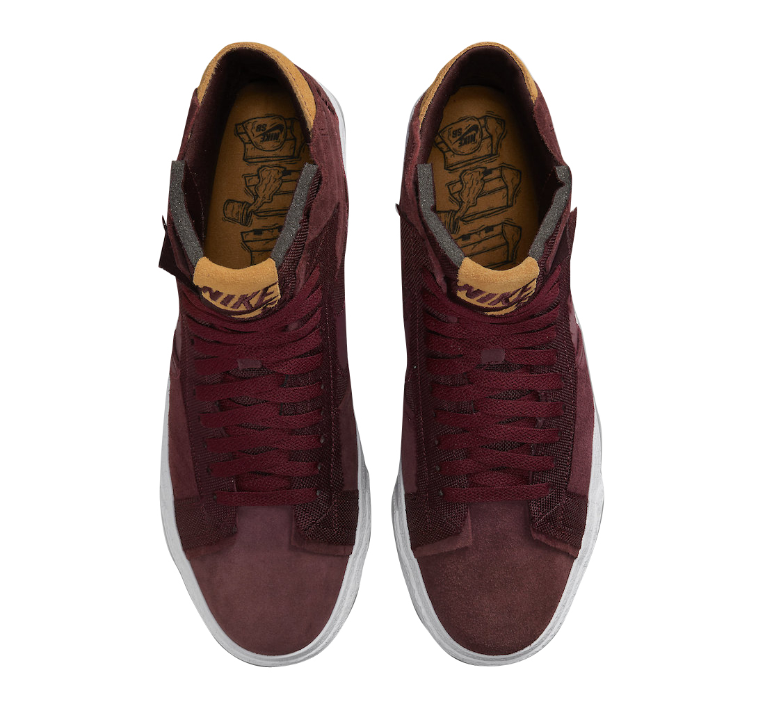 Nike SB Blazer Mid Night Maroon DV7898-600