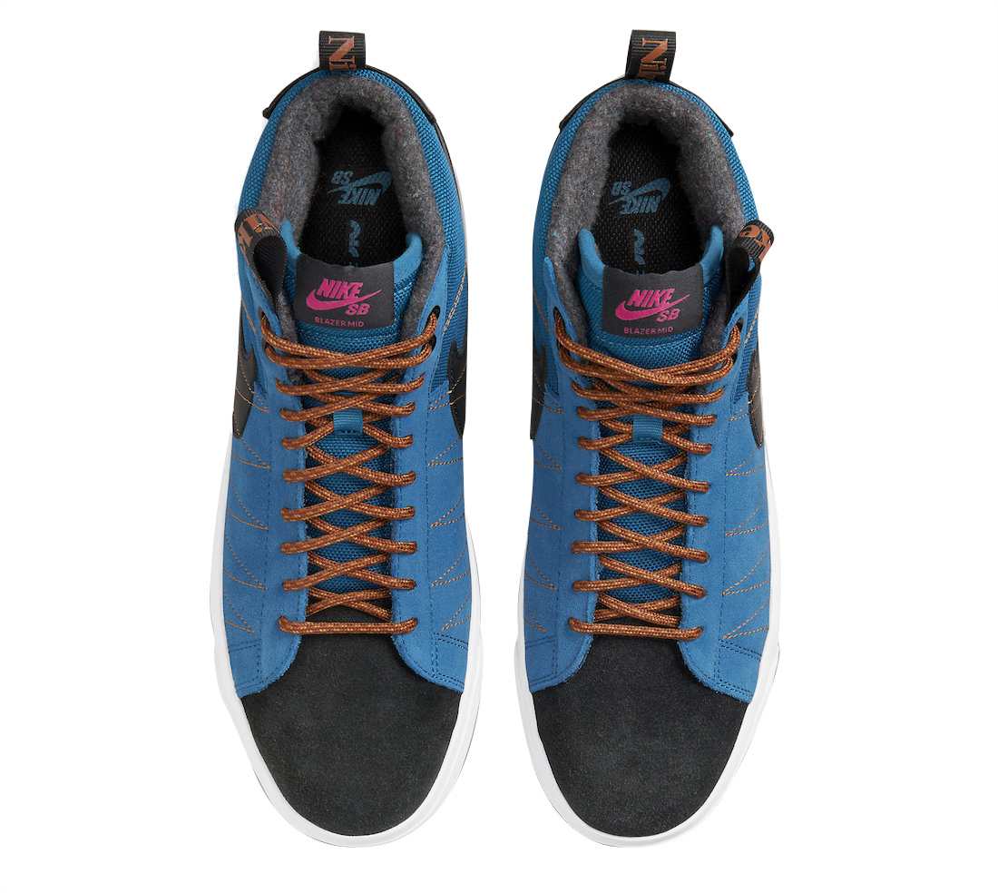 Nike SB Blazer Mid Premium Acclimate Pack Blue