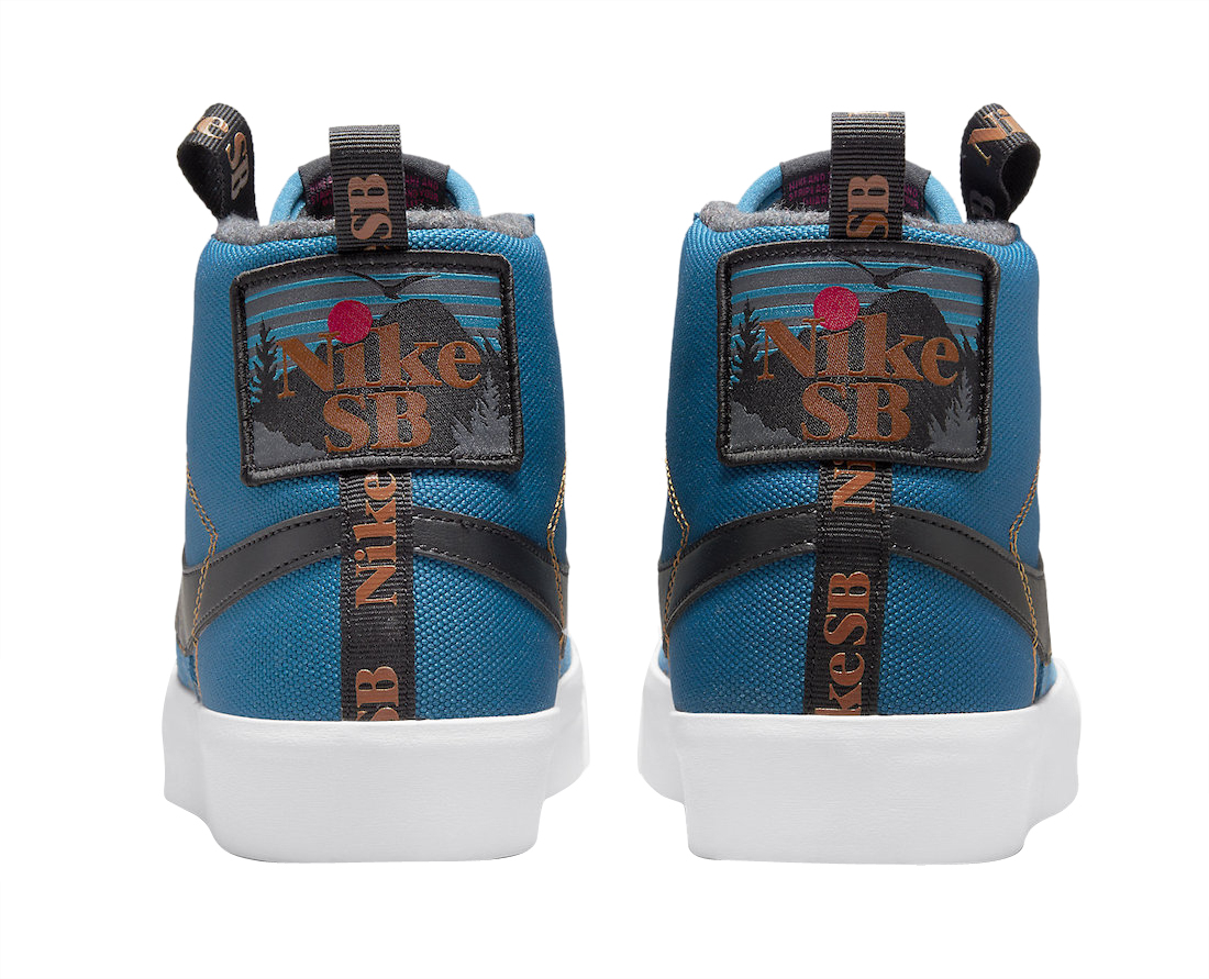 Nike SB Blazer Mid Premium Acclimate Pack Blue