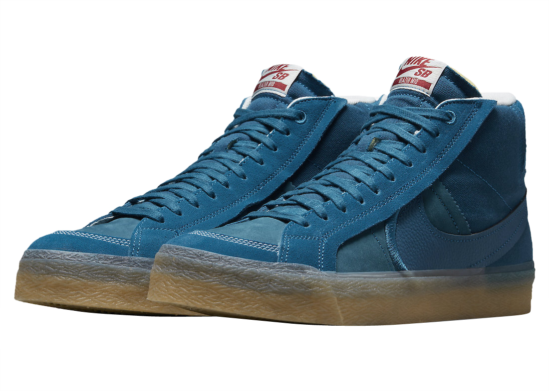 Nike SB Blazer Mid Teal Gum