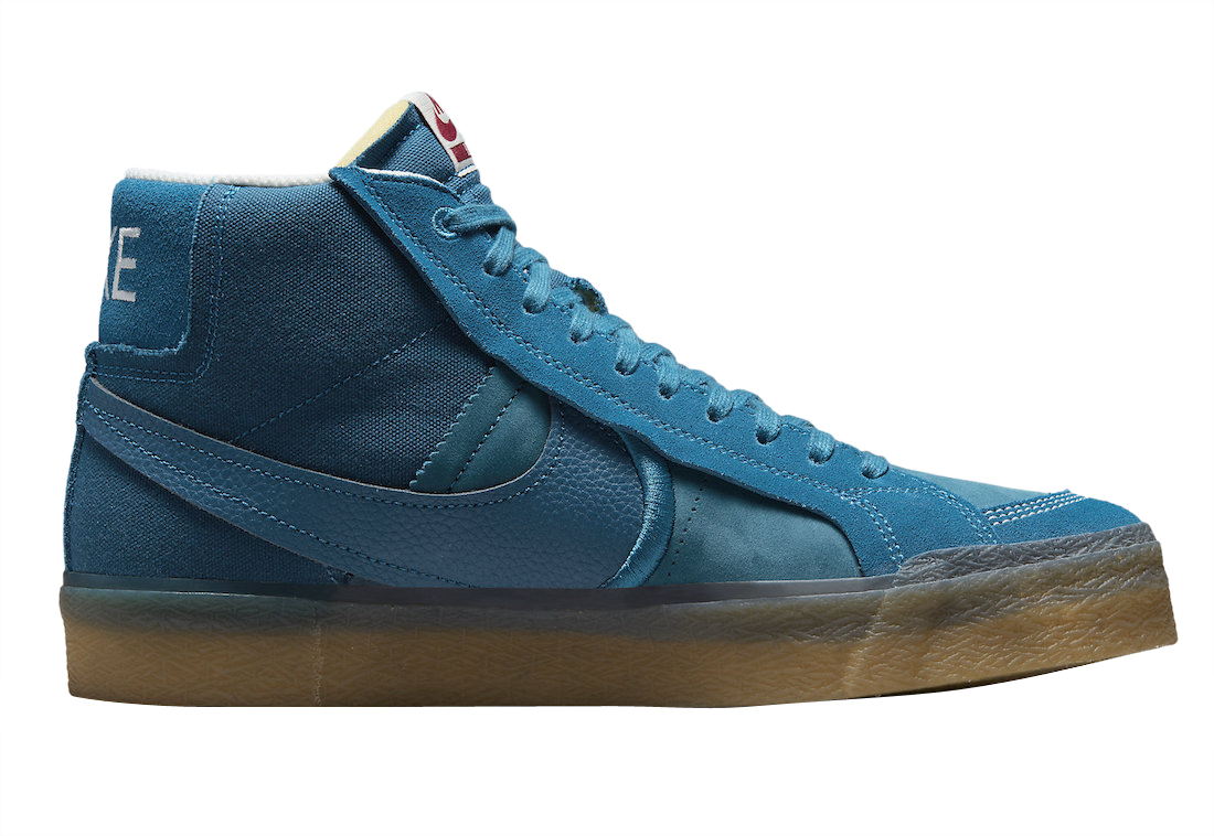 Nike SB Blazer Mid Teal Gum