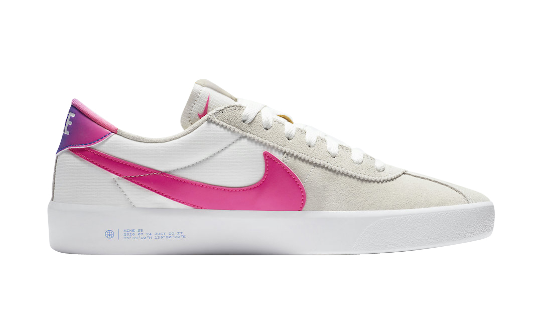 Nike SB Bruin React Summit White Pink Blast CV5980-100