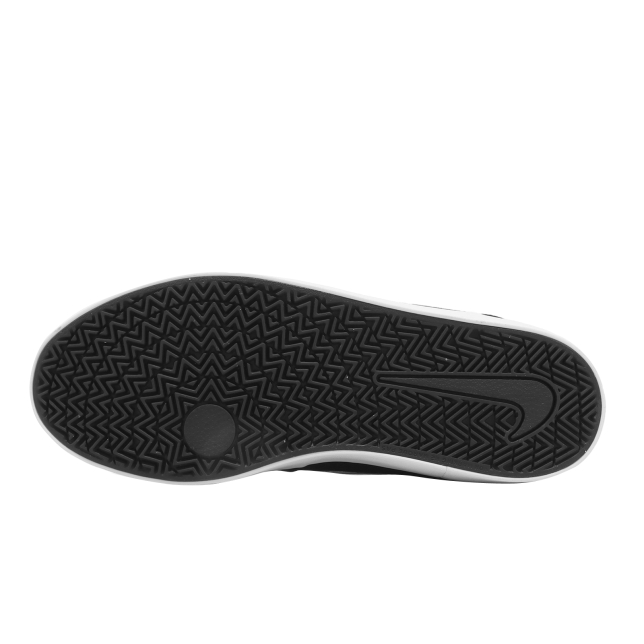 Nike SB Check Canvas GS Black White 905373003 - KicksOnFire.com