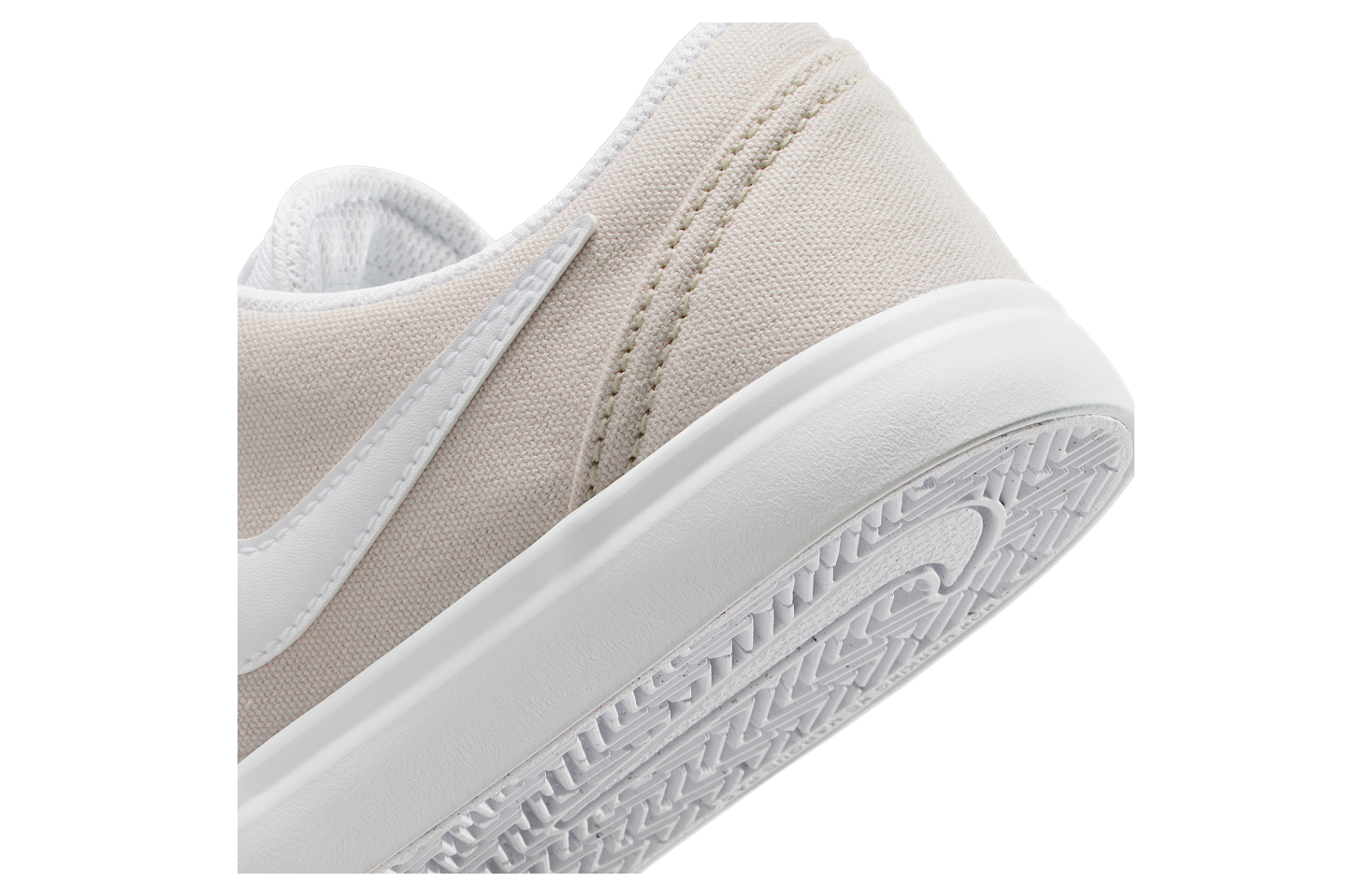 Nike Sb Check Canvas Gs Light Bone / White