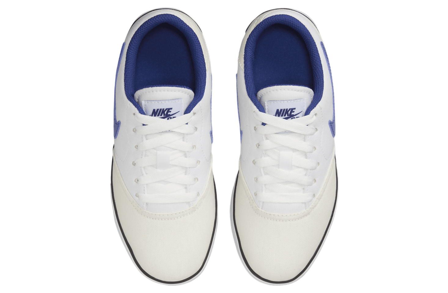 Nike SB Check Canvas GS White / Deep Royal Blue