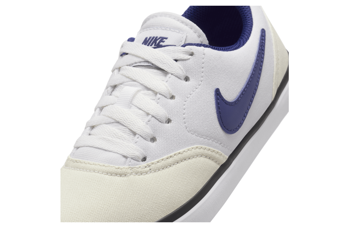 Nike SB Check Canvas GS White / Deep Royal Blue