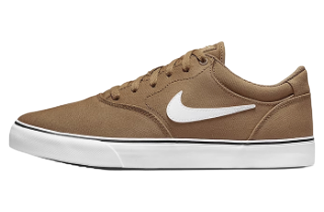 Nike SB Chron 2 CNVS Dk Driftwood / White
