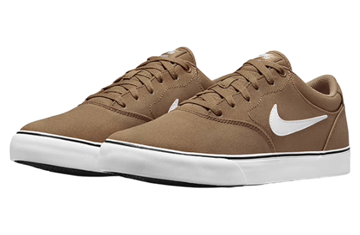 Nike SB Chron 2 CNVS Dk Driftwood / White