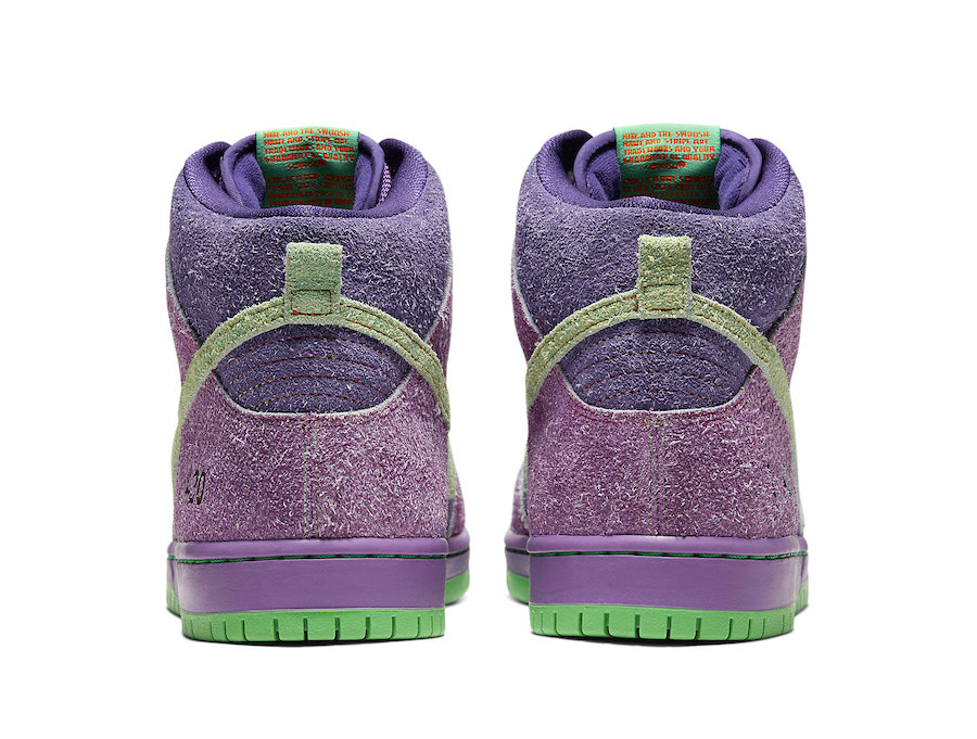 nike sb dunk purple skunk