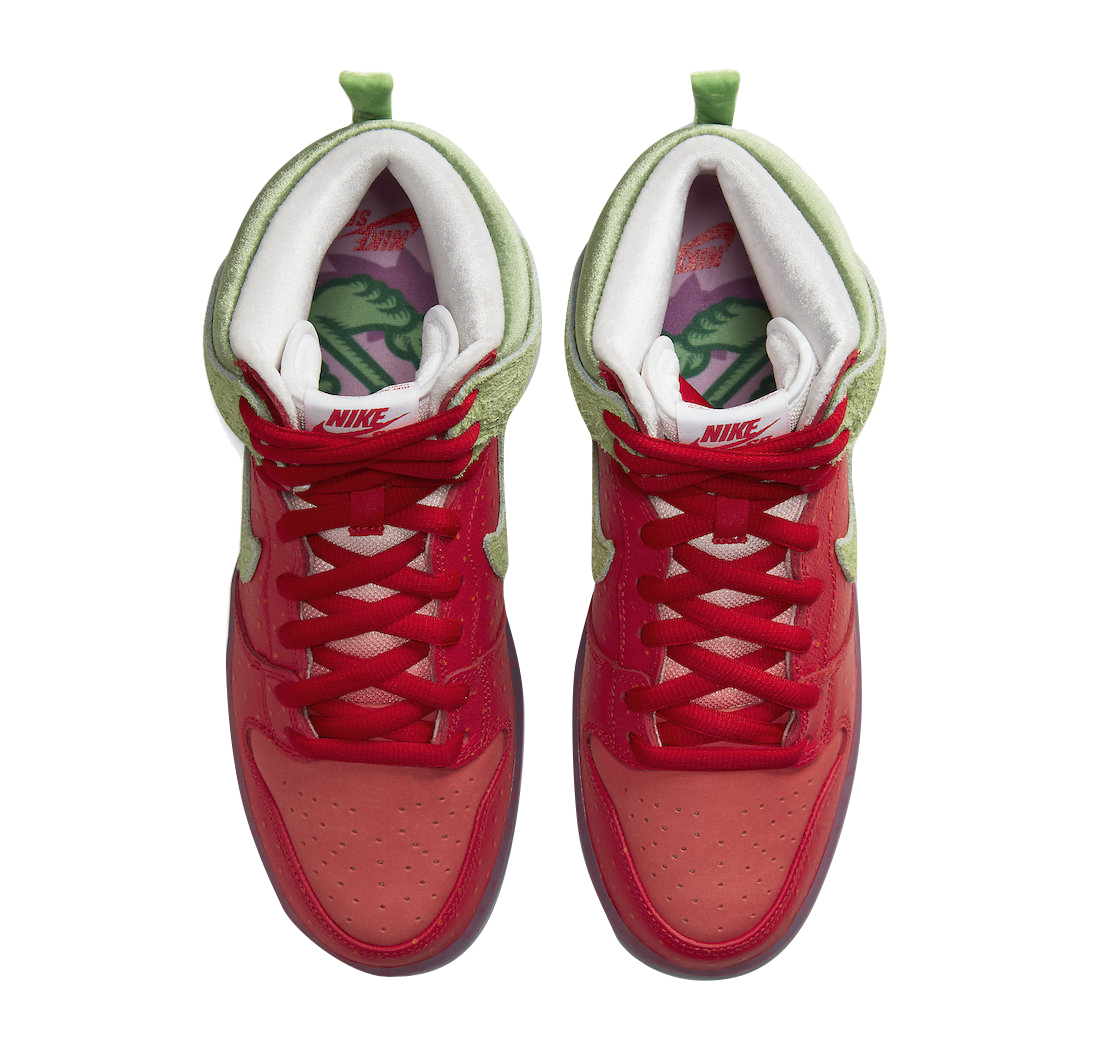 Nike SB Dunk High Strawberry Cough CW7093-600 - KicksOnFire.com