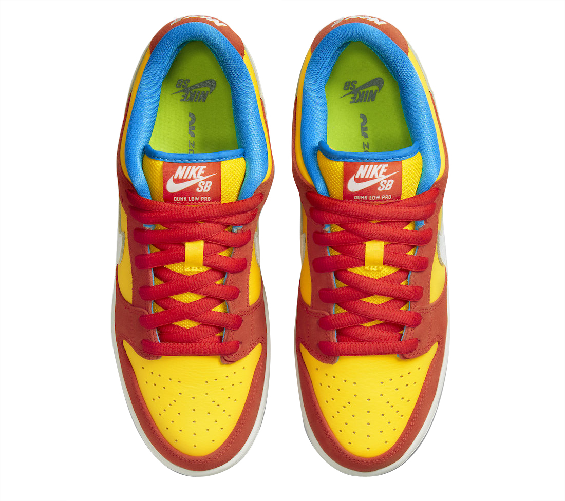 Nike SB Dunk Low Bart Simpson BQ6817-602