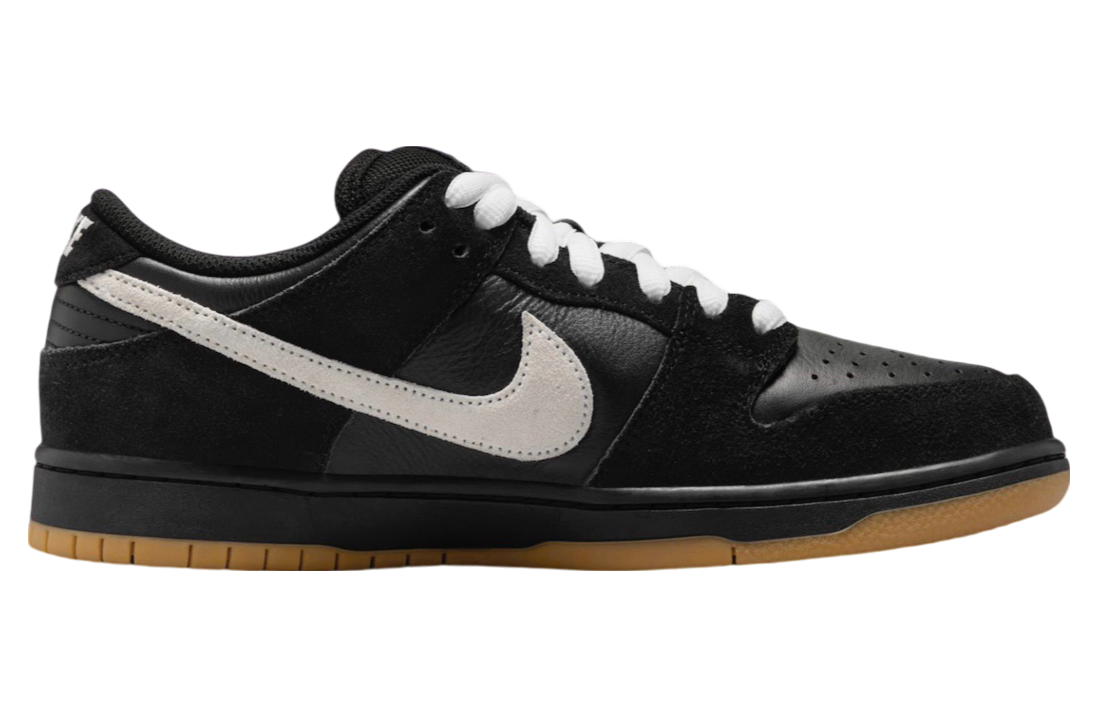 Nike SB Dunk Low Black / Gum Light Brown