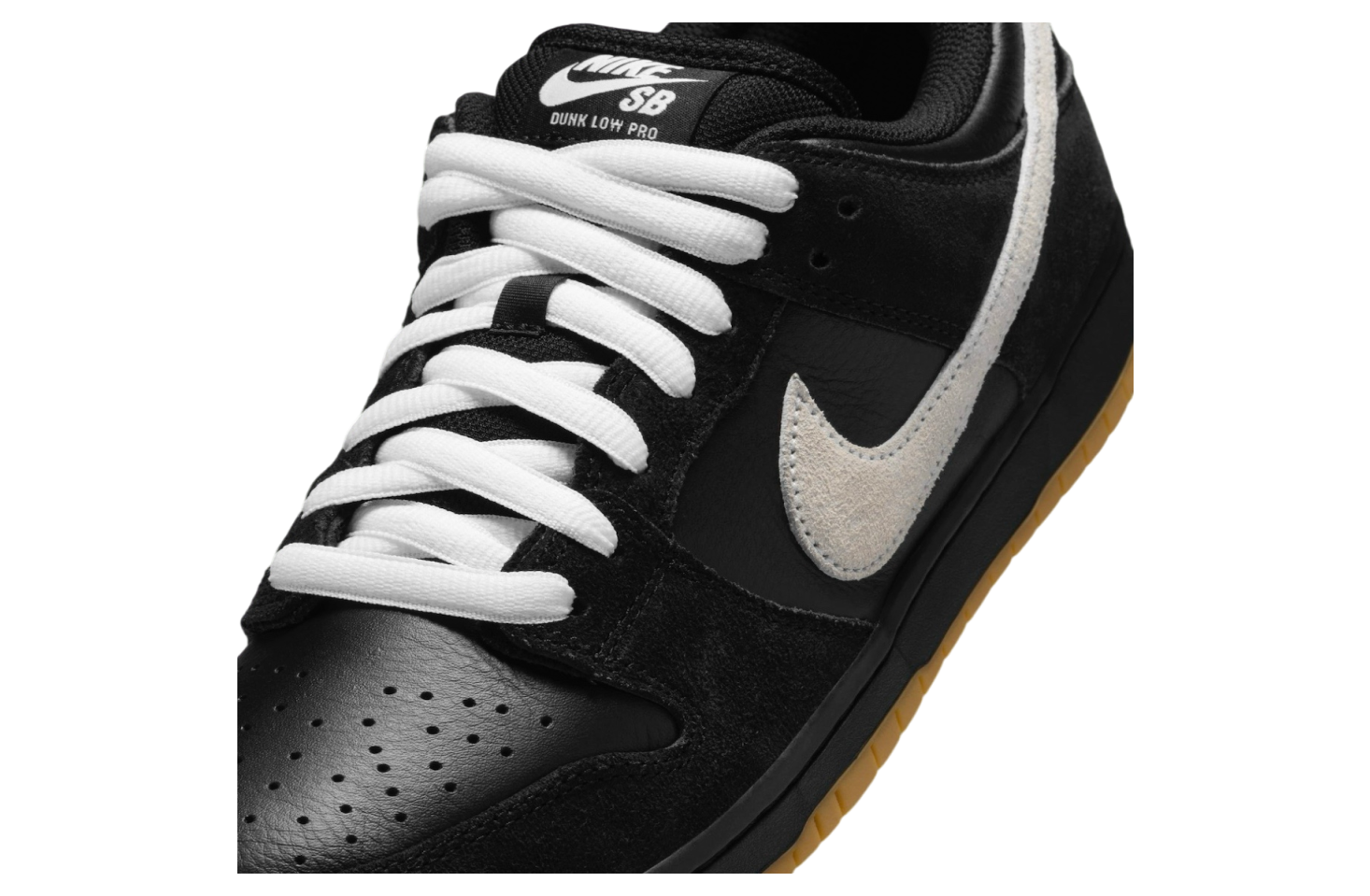 Nike SB Dunk Low Black / Gum Light Brown