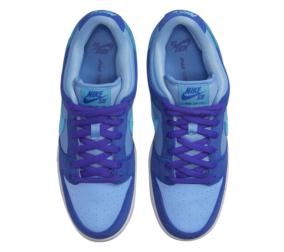 Nike SB Dunk Low Pro Premium Red Blue Purple Sportswear Shoes