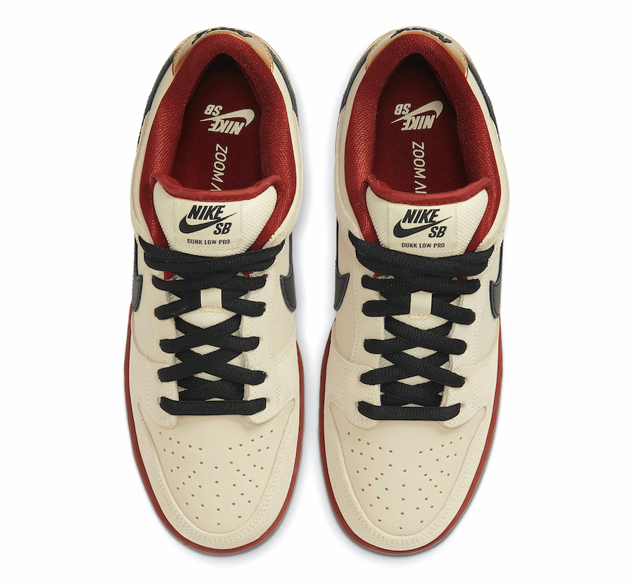 Nike SB Dunk Low Muslin Apr 2020 BQ6817 100 KicksOnFire