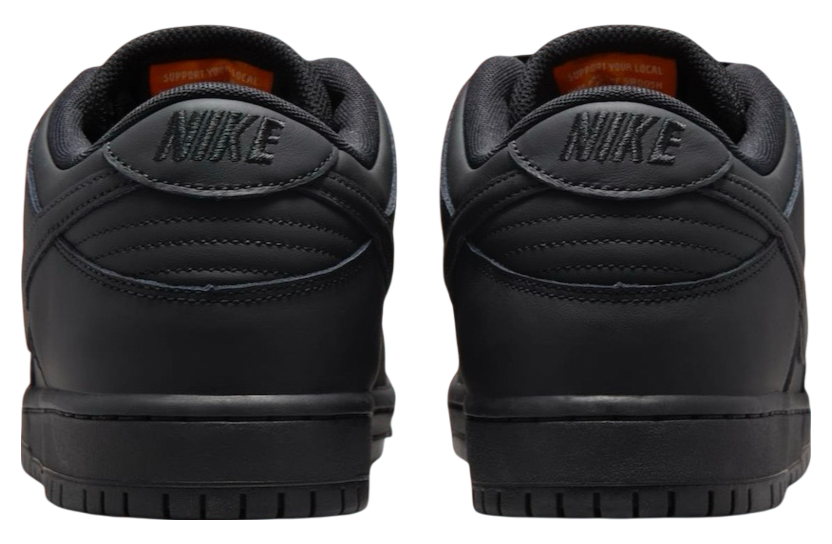 Nike SB Dunk Low Pro ISO Triple Black