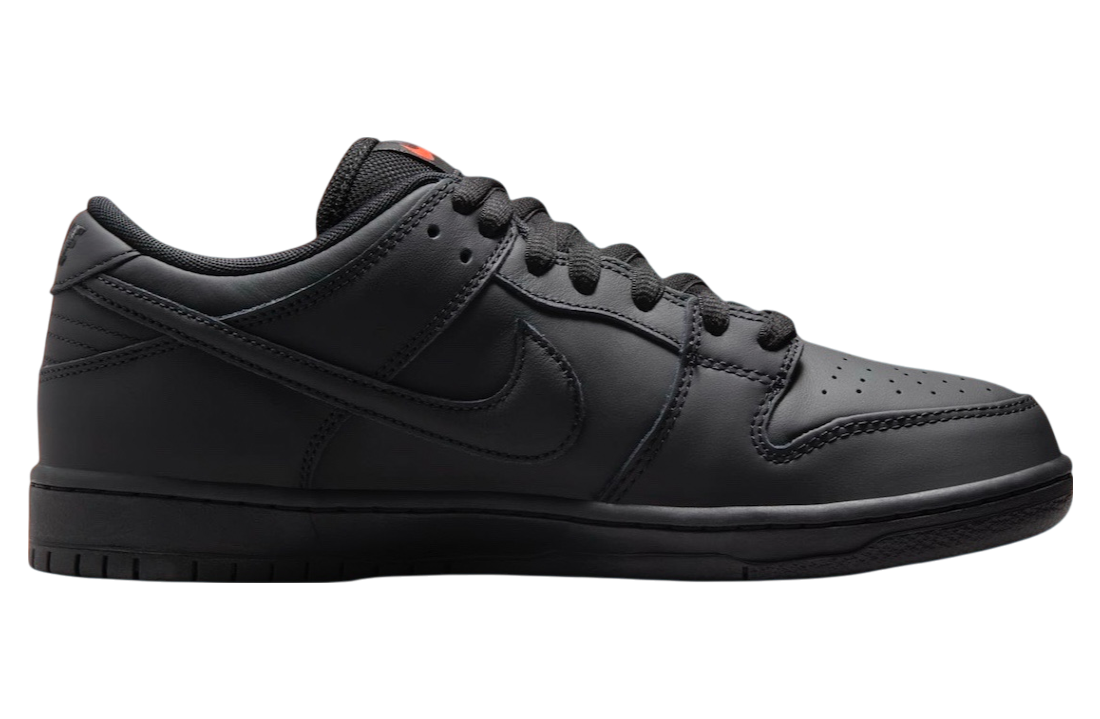 Nike SB Dunk Low Pro ISO Triple Black