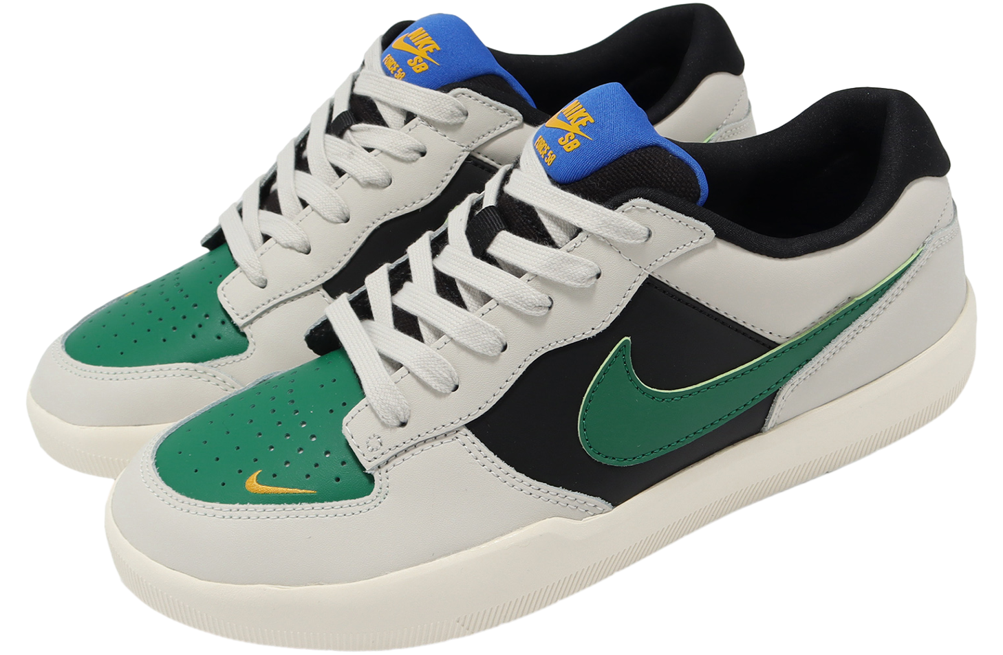Nike SB Force 58 PRM L Light Bone White / Malachite Green