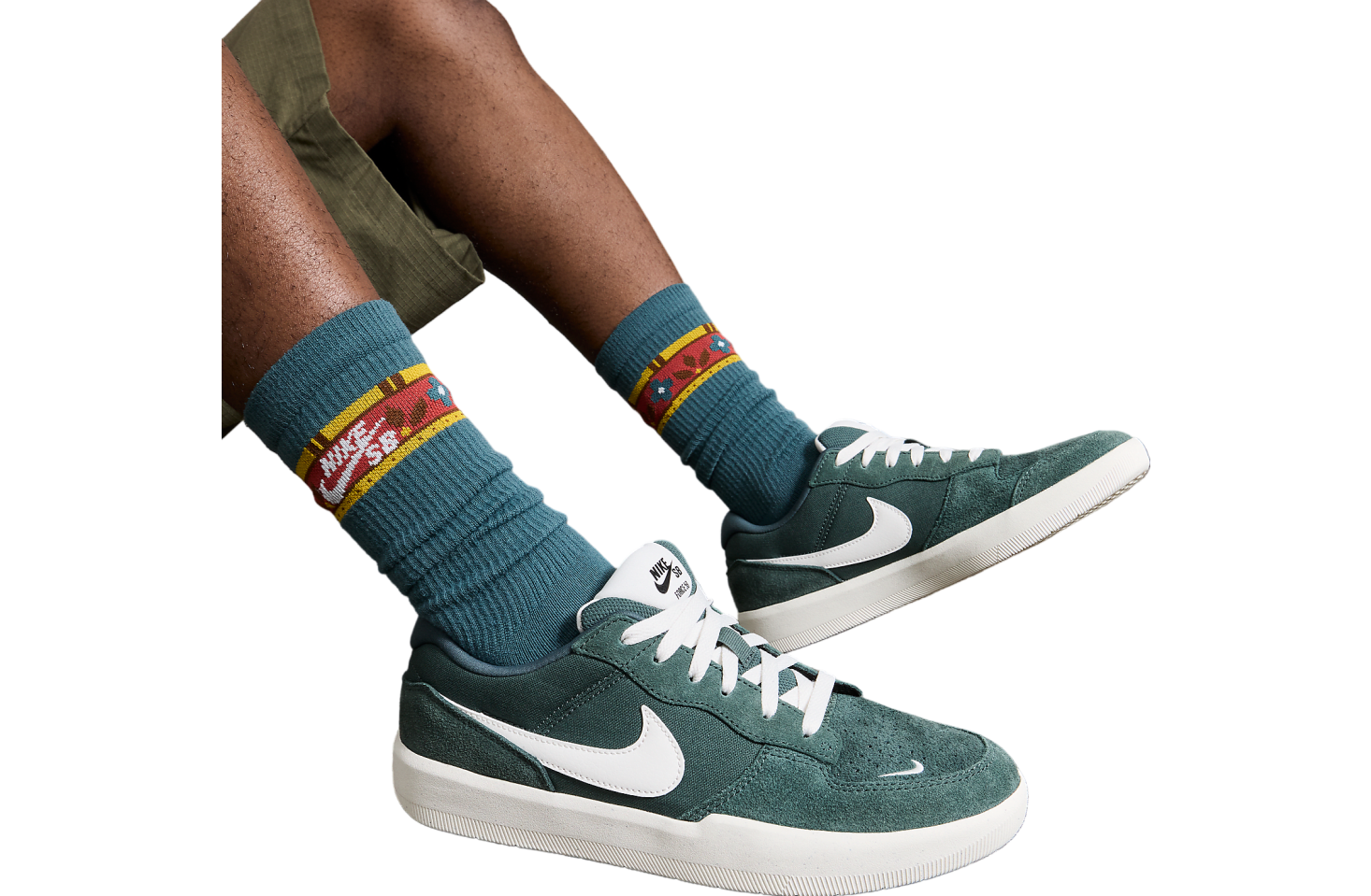 Nike SB Force 58 Vintage Green / Sail