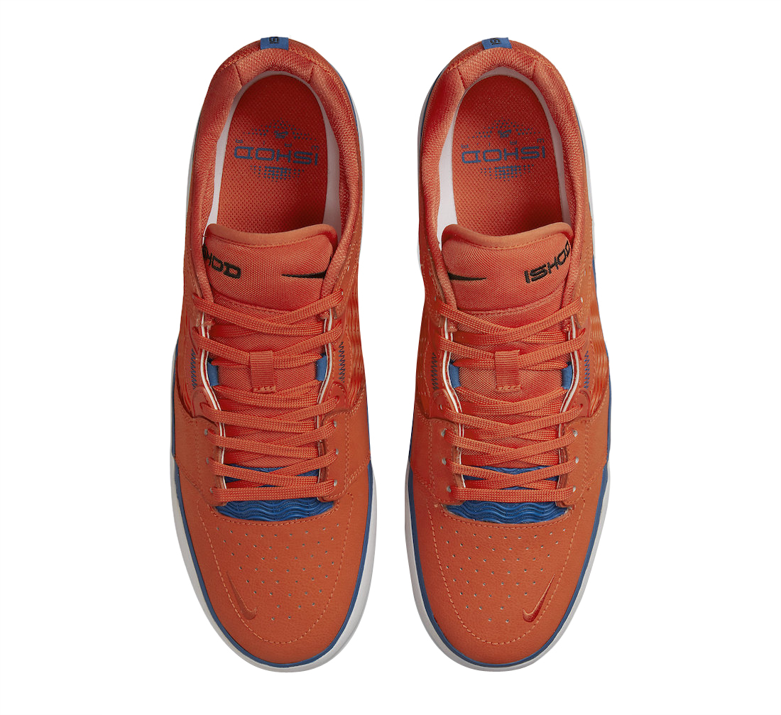 Nike SB Ishod Orange Blue - Sep 2022 - DZ5648-800