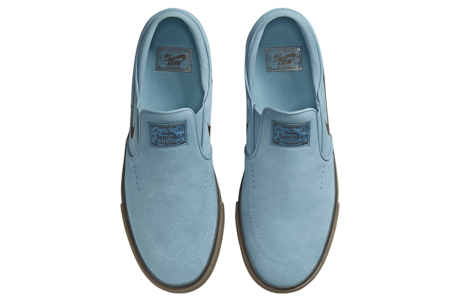 Nike SB Janoski+ Slip Denim Turquoise / Gum Light Brown