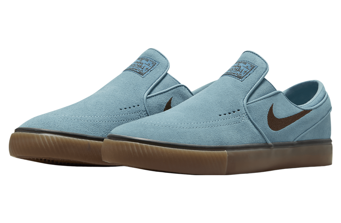 Nike SB Janoski+ Slip Denim Turquoise / Gum Light Brown