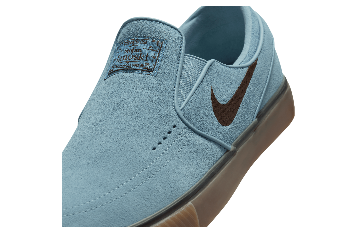 Nike SB Janoski+ Slip Denim Turquoise / Gum Light Brown