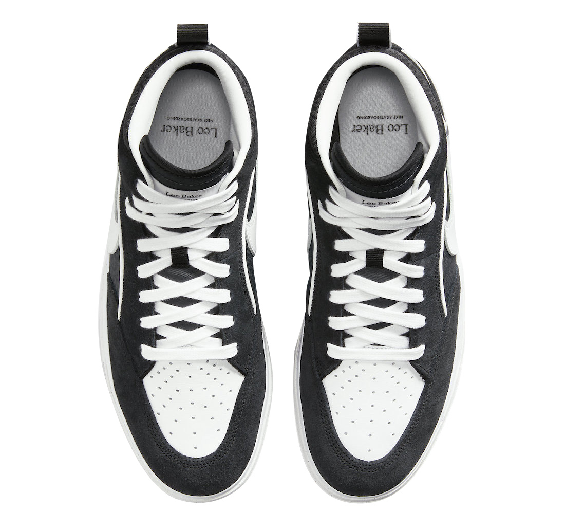 Nike SB React Leo Black White DX4361-001 - KicksOnFire.com
