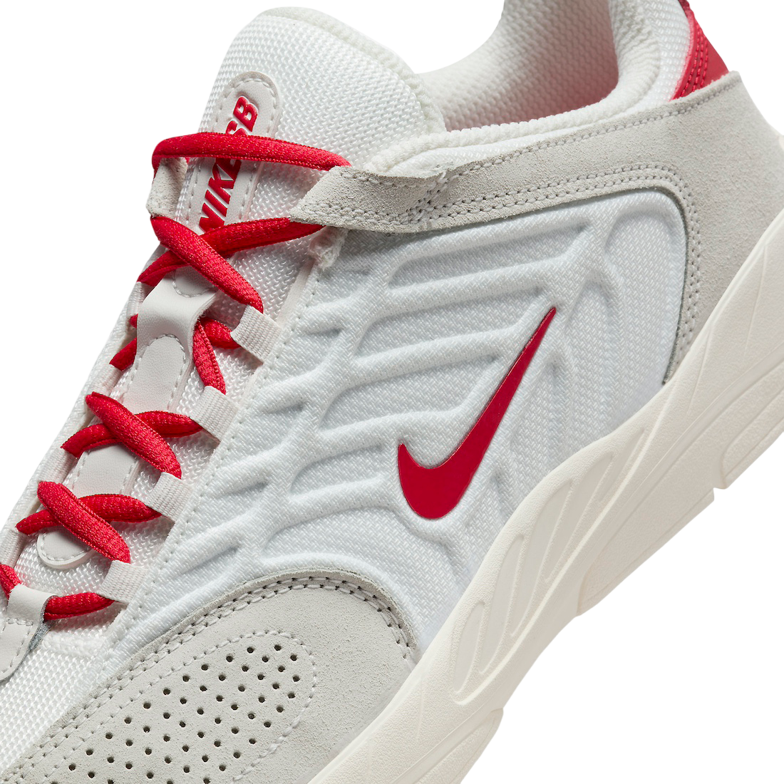 Nike SB Vertebrae Summit White University Red