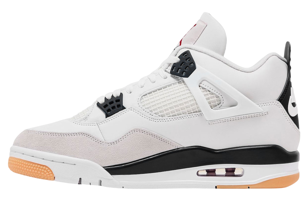 Nike SB x Air Jordan 4 White / Black