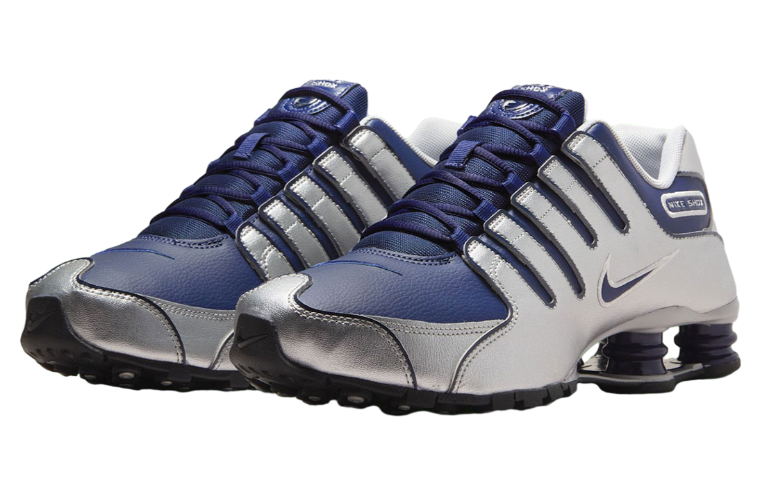 Nike Shox NZ Midnight Navy / Metallic Silver