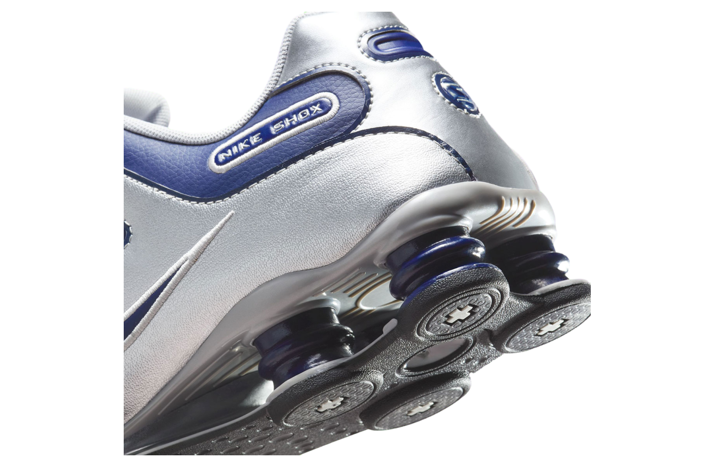 Nike Shox NZ Midnight Navy / Metallic Silver