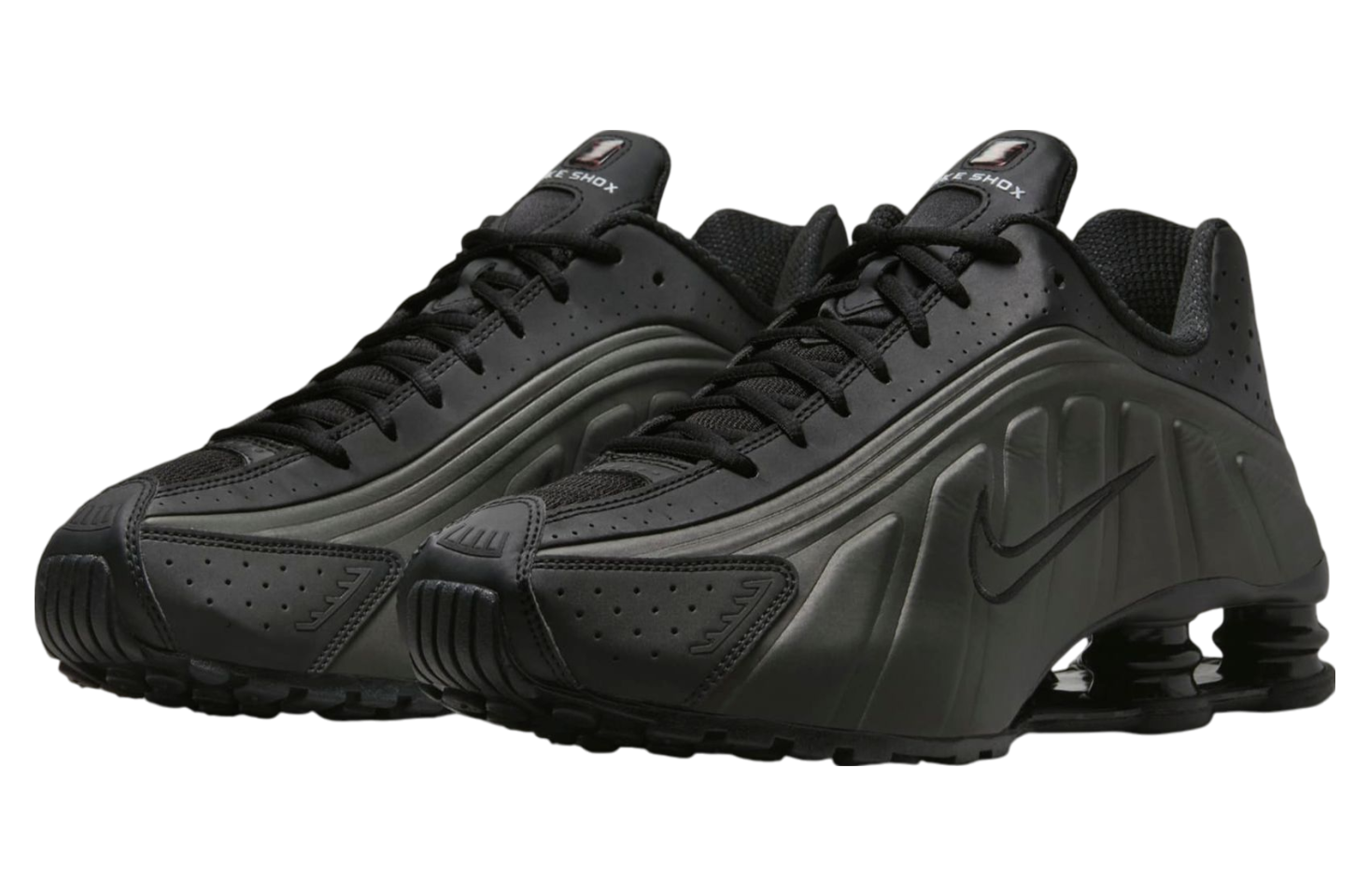 Nike Shox R4 Black / Bright Crimson