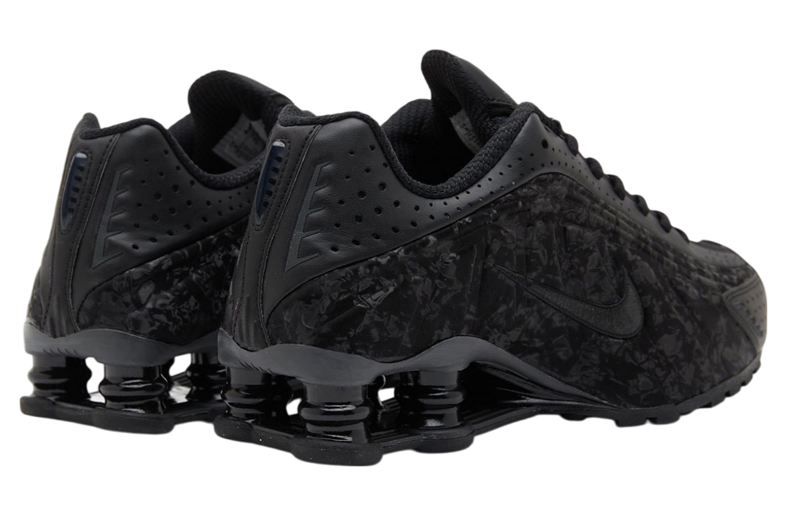 Nike Shox R4 Black Floral WMNS Black / Dark Smoke Grey