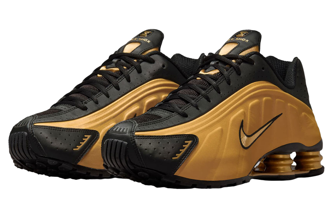 Nike Shox R4 Black / Gold
