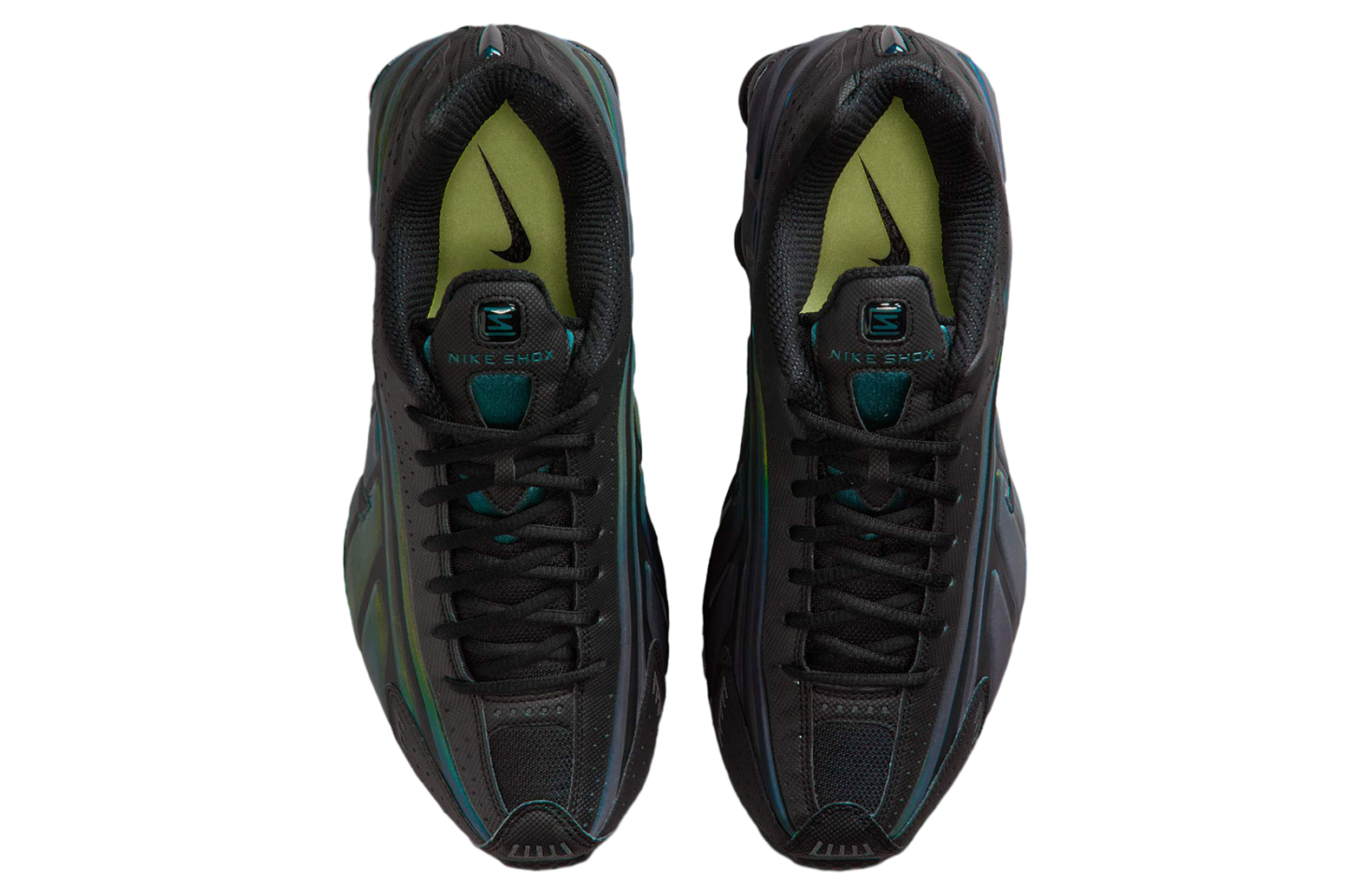 Nike Shox R4 Black / Seaweed Light