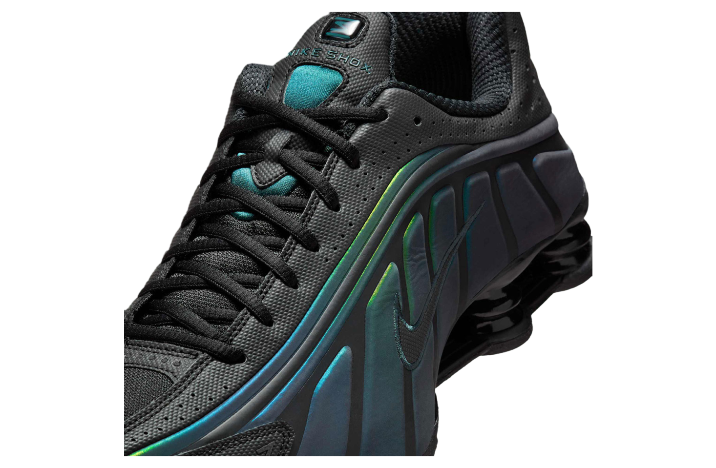 Nike Shox R4 Black / Seaweed Light