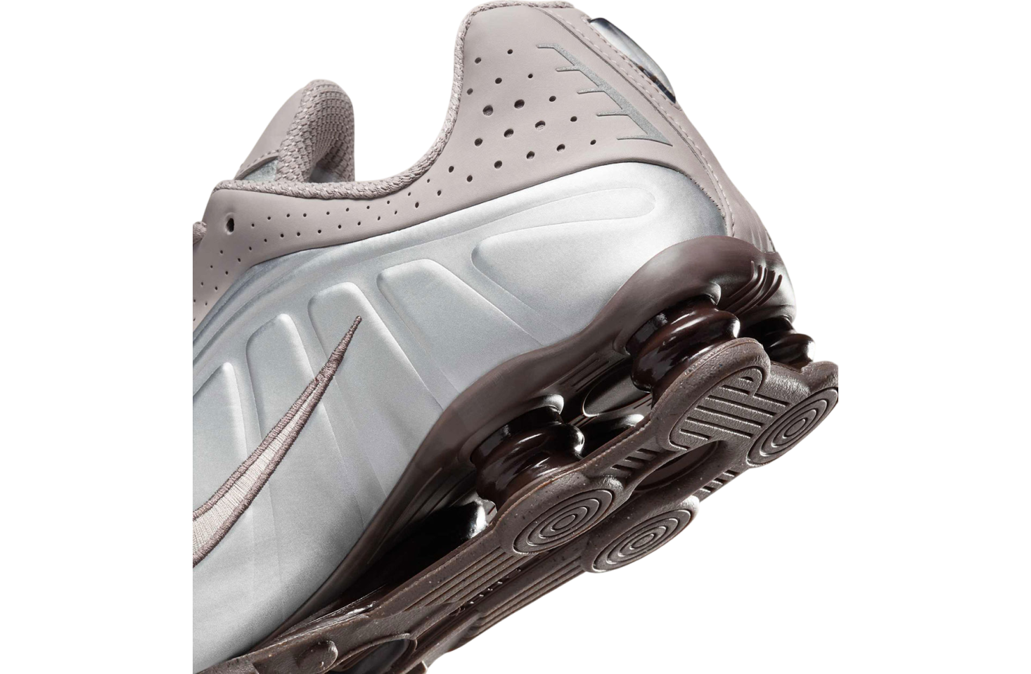Nike Shox R4 Cave Stone / Baroque Brown