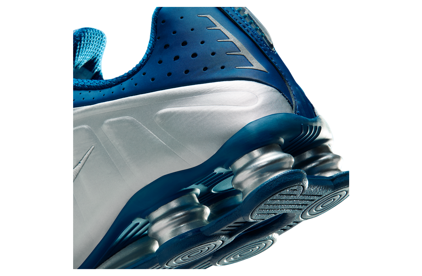 Nike Shox R4 Court Blue / White