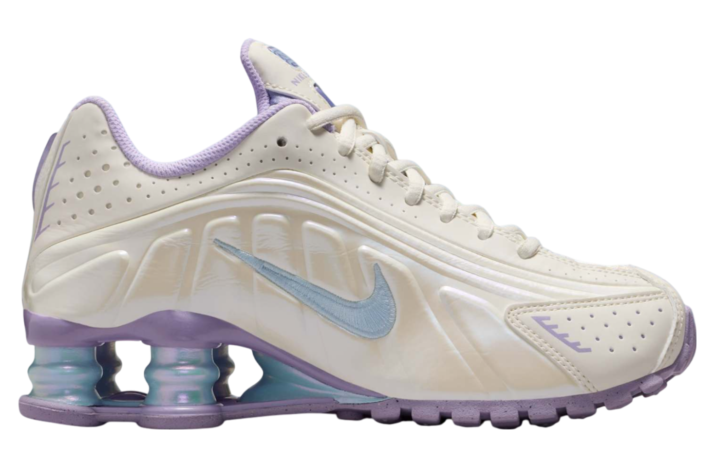 Nike Shox R4 Gs Soft Pearl / Hydrangeas